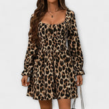 Zavodljiva haljina s leopard printom