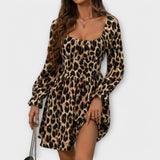 Zavodljiva haljina s leopard uzorkom