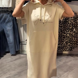 Saskia™ | Svakodnevna haljina s kapuljačom