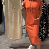 Saskia™ | Svakodnevna haljina s kapuljačom