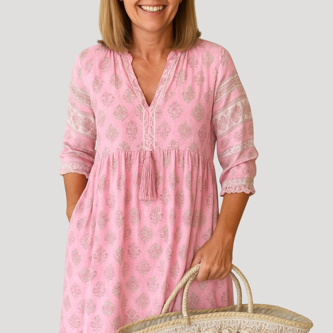Paula – Džepna Boho Haljina
