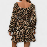Zavodljiva haljina s leopard uzorkom