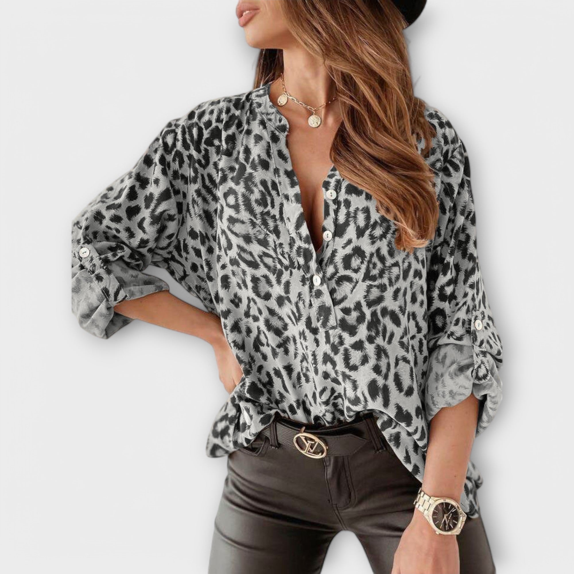 Iara | Moderna bluzica s leopard uzorkom