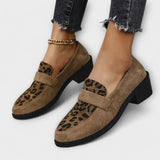 Karla - Elegantne ženske cipele s leopard uzorkom