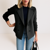 Marta™ | Elegantan Kaput S Pletenim Rukavima