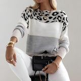 Julinha | Pulover s leopard