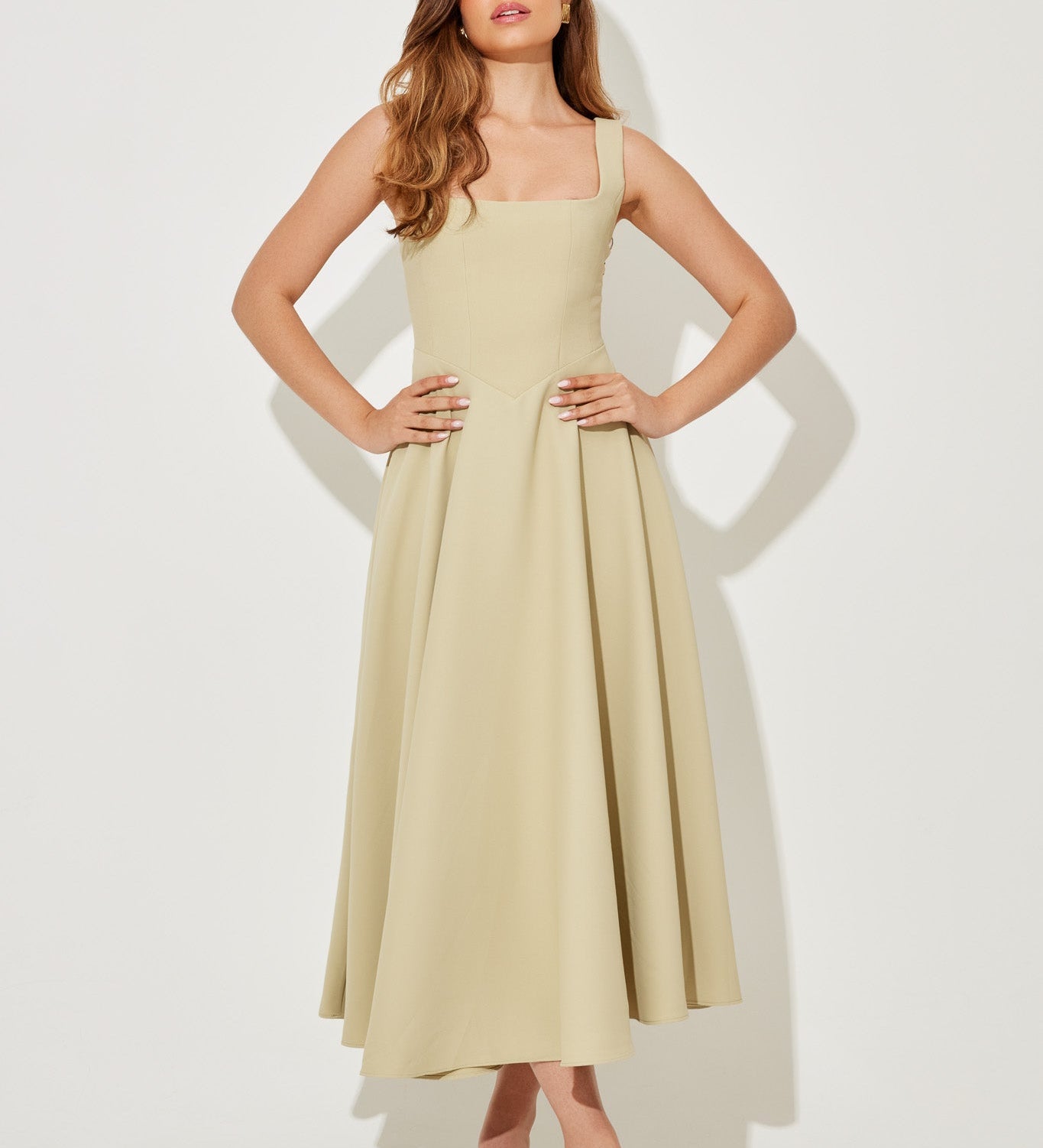 Amélia™ | Elegantna i glatka midi haljina