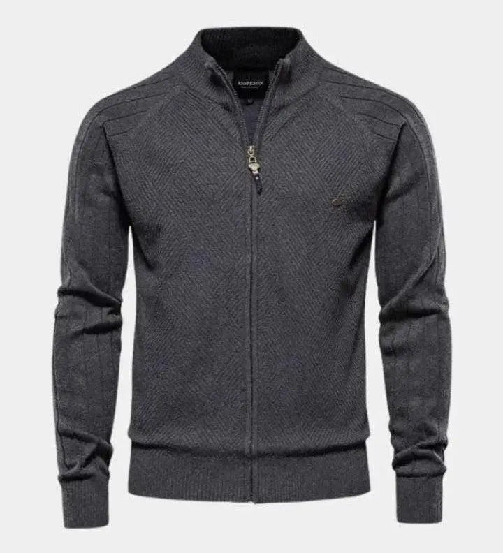 Jacquard™ | Pulover s patentnim zatvaračem
