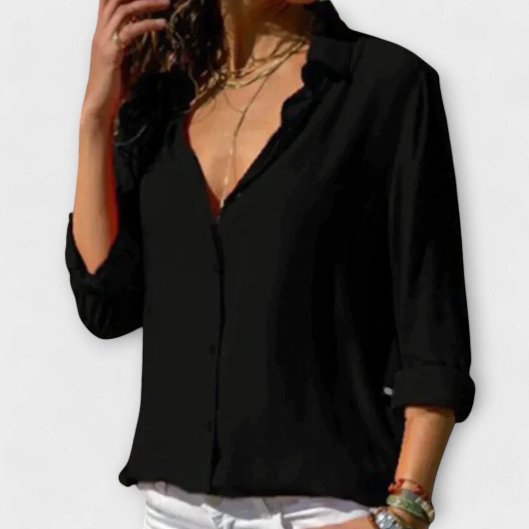 Monias - Satin Bluza