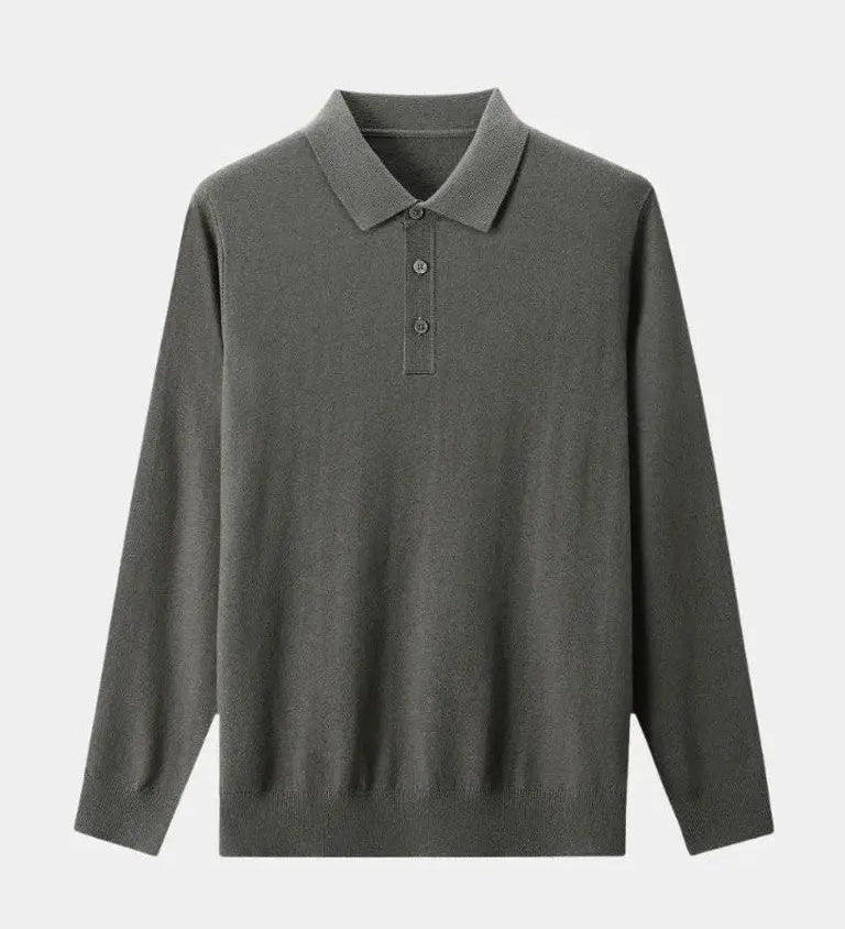 Morten™ | Vuna Pulover s Ovratnikom