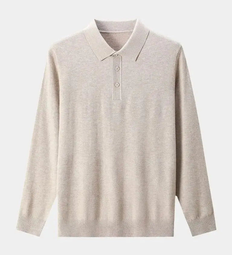 Morten™ | Vuna Pulover s Ovratnikom