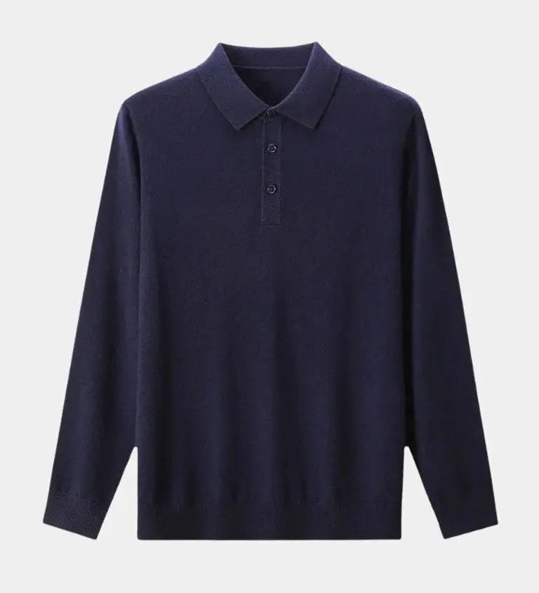 Morten™ | Vuna Pulover s Ovratnikom
