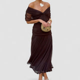 Luana® | Elegantna haljina s V izrezom