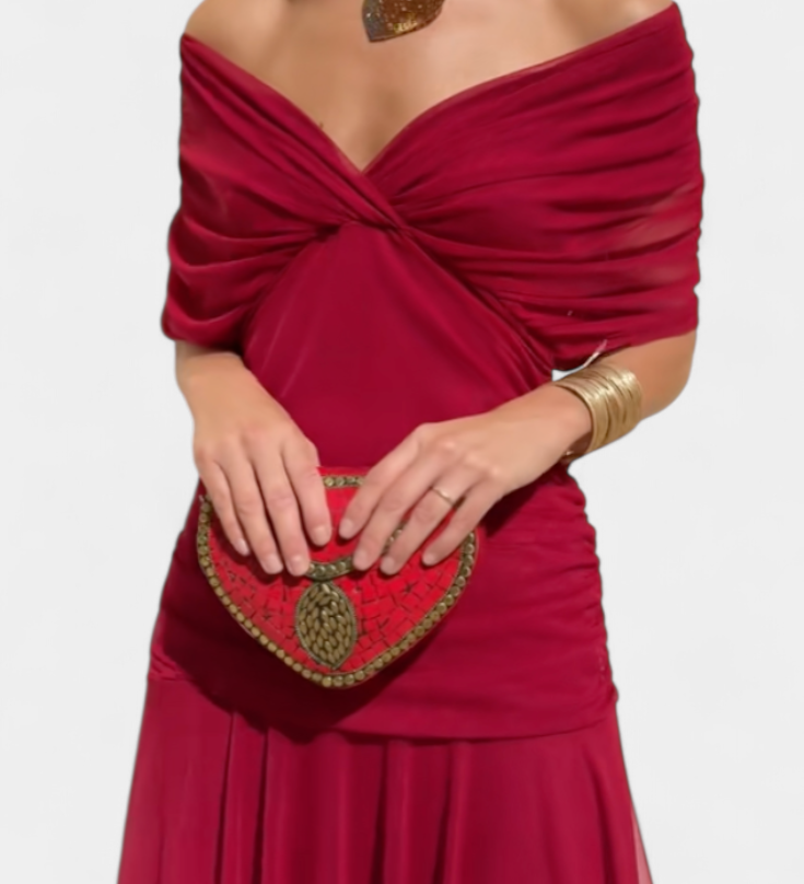 Luana® | Elegantna haljina s V izrezom
