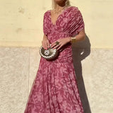 Luana® | Elegantna haljina s V izrezom
