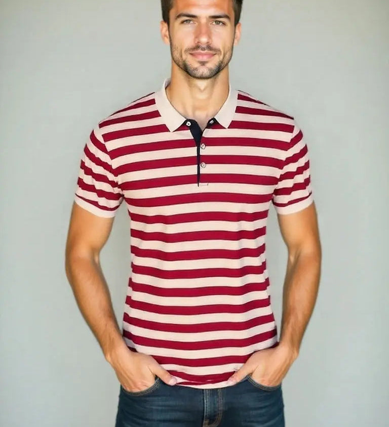 Sten™ | Prugasta ljetna polo majica