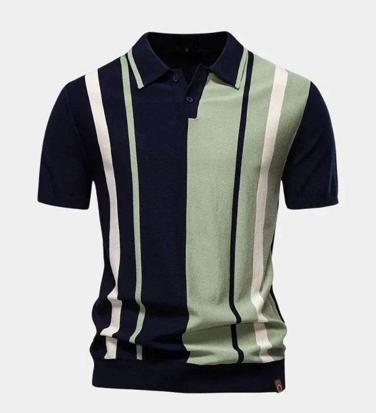 Thomas™ | Retro Prugasti Polo