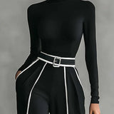 Vera | Elegantni set s kontrastnim detaljima