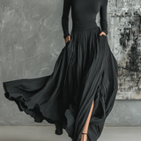 Eva | Elegantni set s plisiranom suknjom