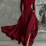Eva | Elegantni set s plisiranom suknjom