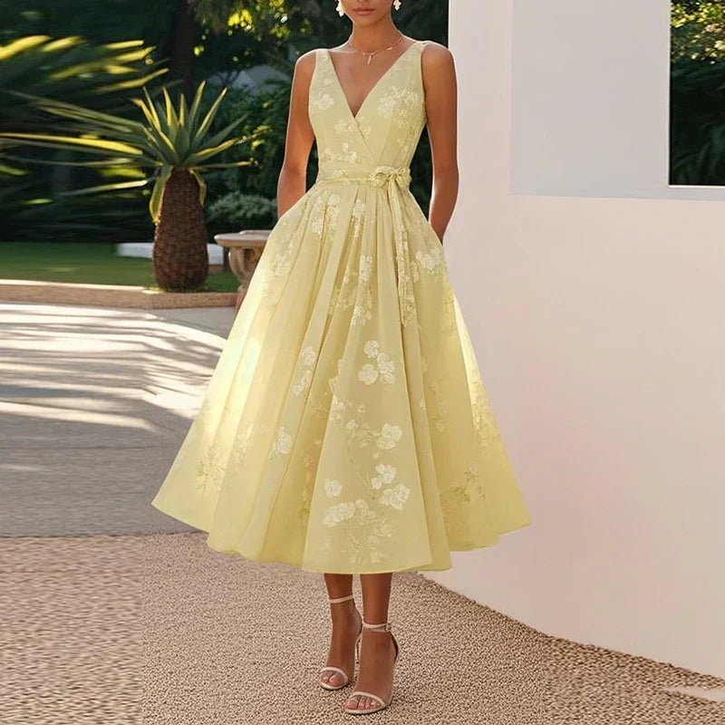 Catarina | Elegantna Midi Haljina