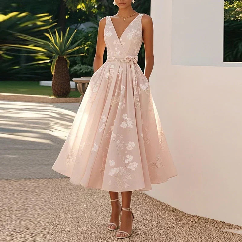Catarina | Elegantna Midi Haljina