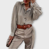 Ashley - Blusa s dugim rukavima vintage stila