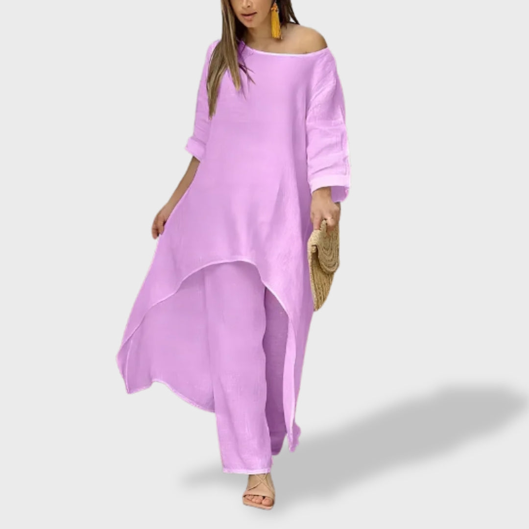 Filipa™ | Lagani laneni komplet za odmor