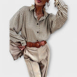 Ashley - Blusa s dugim rukavima vintage stila
