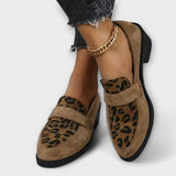 Karla - Elegantne ženske cipele s leopard uzorkom